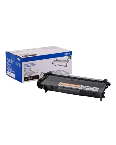 Cartucho Toner Brother TN750 de alto rendimiento (8.000 páginas, Negro)