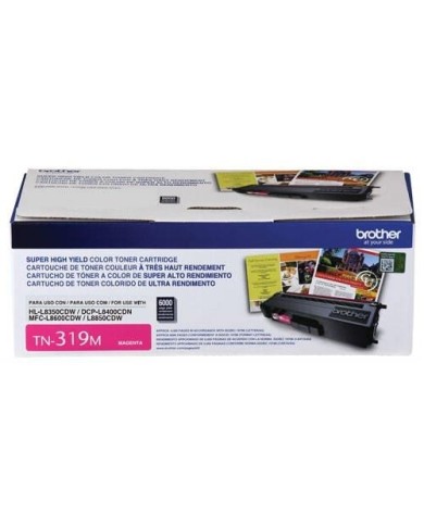 Cartucho Toner Brother TN319M Magenta para MFC-l8850 MFC-L8600CD