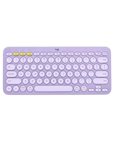 Teclado inalámbrico Bluetooth Logitech K380 Lavanda