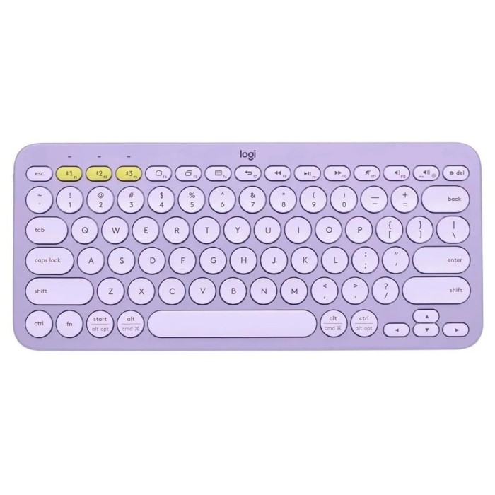 Teclado inalámbrico Bluetooth Logitech K380 Lavanda