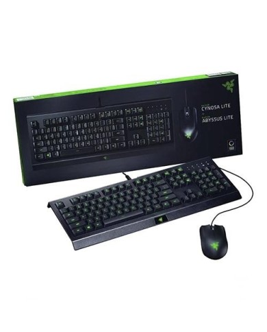 Kit gamer Teclado Gamer Razer Cynosa Lite + Mouse Abyssus Lite (108RZ00041)