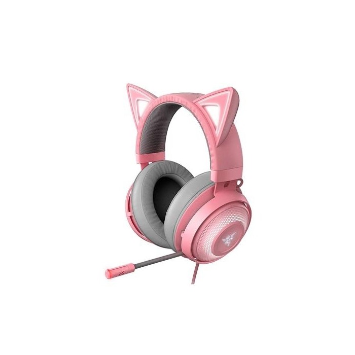 Audifonos gamer Razer Kraken Kitty Chroma RGB Quartz