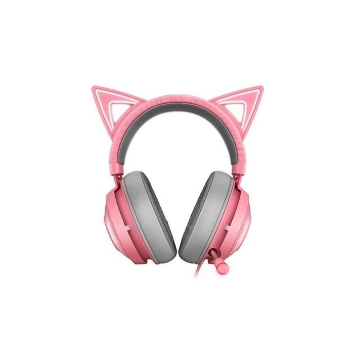Audifonos gamer Razer Kraken Kitty Chroma RGB Quartz