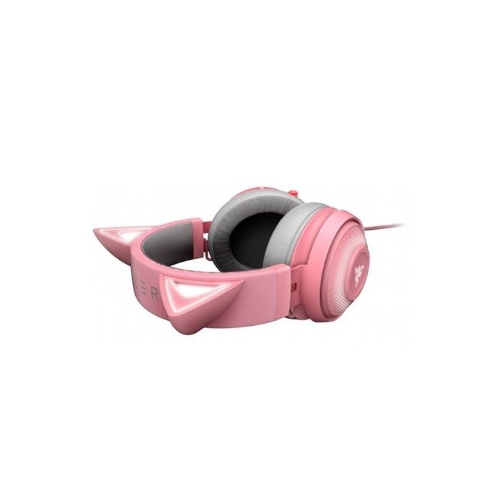 Audifonos gamer Razer Kraken Kitty Chroma RGB Quartz
