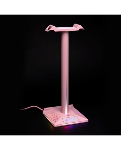 Soporte para Audífonos Snake Gamer Najash Pinkker NJ395 RGB USB