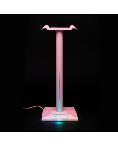 Soporte para Audífonos Snake Gamer Najash Pinkker NJ395 RGB USB