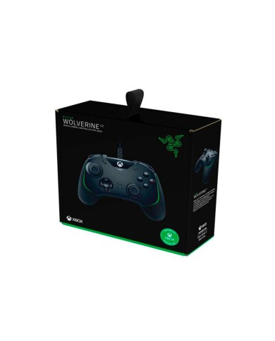 Control Razer Wolverine V2 Alámbrico, USB, Negro, Xbox Serie X | S, Xbox One y PC