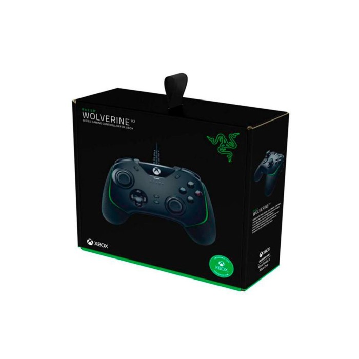 Control Razer Wolverine V2 Alámbrico, USB, Negro, Xbox Serie X | S, Xbox One y PC
