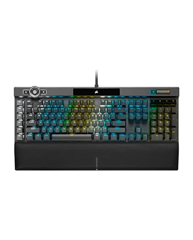 Teclado Mecánico Corsair K100 RGB, Backlit Cherry MX Speed Negro