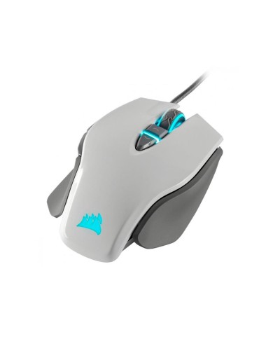 Mouse Gamer Corsair M65 RGB Elite 18.000 DPI 8 Botones Blanco (CH-9309111-NA)