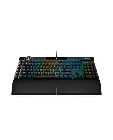 Teclado Mecánico Corsair K100 RGB, Backlit Cherry MX Speed Negro