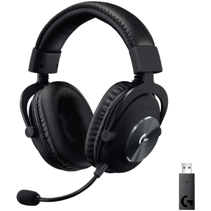 Audífonos Gamer Logitech G Pro X (7.1, Inalámbrico, LightSpeed, Negro)