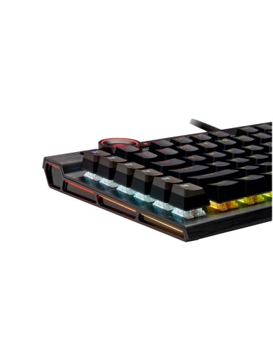 Teclado Mecánico Corsair K100 RGB, Backlit Cherry MX Speed Negro