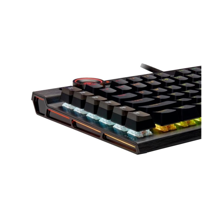 Teclado Mecánico Corsair K100 RGB, Backlit Cherry MX Speed Negro
