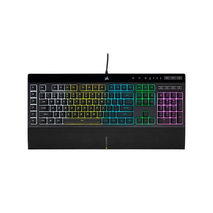 Corsair combo Teclado K55 RGB PRO + Mouse Katar PRO