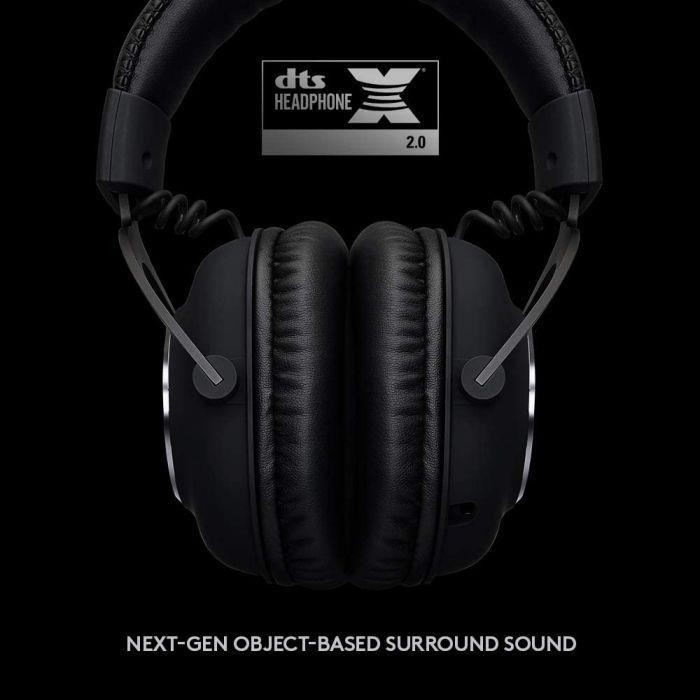 Audífonos Gamer Logitech G Pro X (7.1, Inalámbrico, LightSpeed, Negro)
