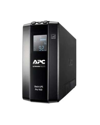 UPS APC Back Pro BR900MI (540W / 900VA, 6 Outlets, AVR, interfaz LCD)