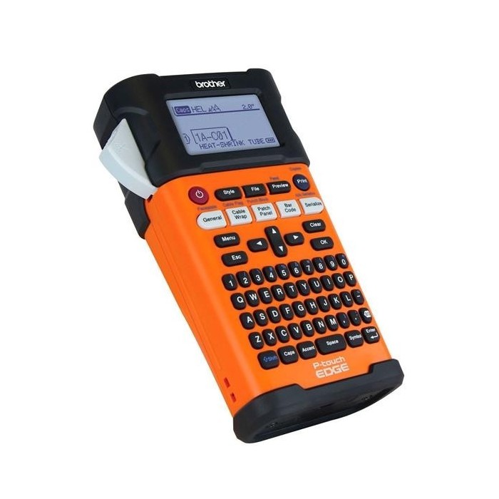 Rotuladora industrial portátil PT-E300VP con batería recargable