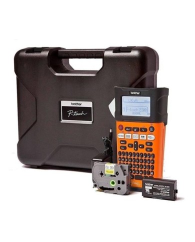 Rotuladora industrial portátil PT-E300VP con batería recargable