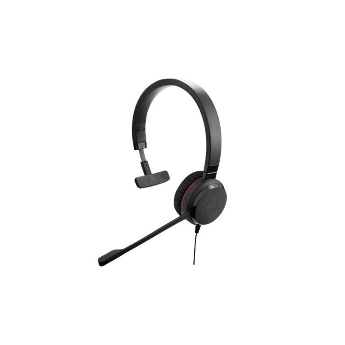 Auricular Jabra Evolve 30 II MS Mono - en oreja - cableado - USB, conector de 3,5 mm