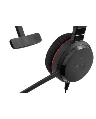Auricular Jabra Evolve 30 II MS Mono - en oreja - cableado - USB, conector de 3,5 mm