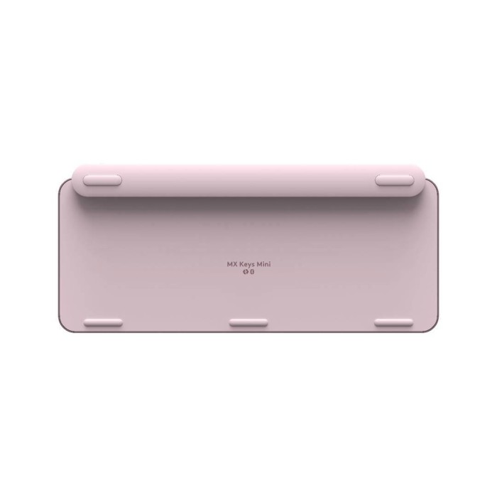 Teclado Inalámbrico Logitech MX Keys Mini, Bluetooth 5.0, 2.4GHz, USB-C, Rosa Español