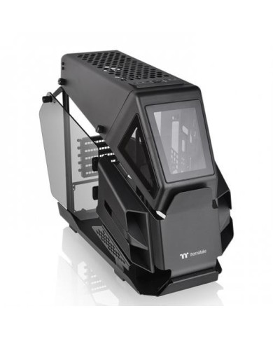Gabinete Gamer Thermaltake AH T200, Micro-Case, Micro-ATX, Mini-ITX, Vidrio templado, Color negro
