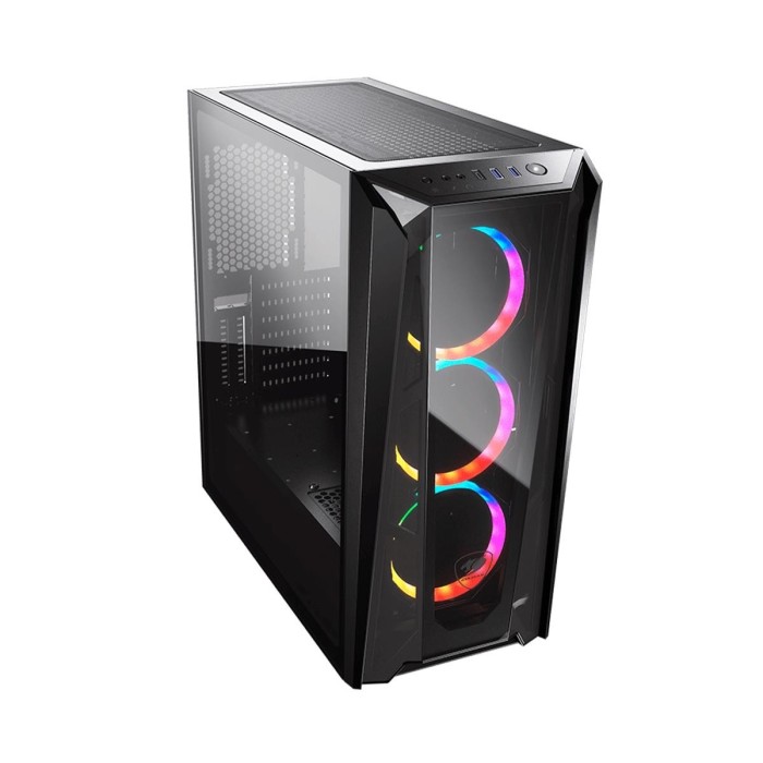 Gabinete CGR Case MX660-T RGB Mid Tower ATX