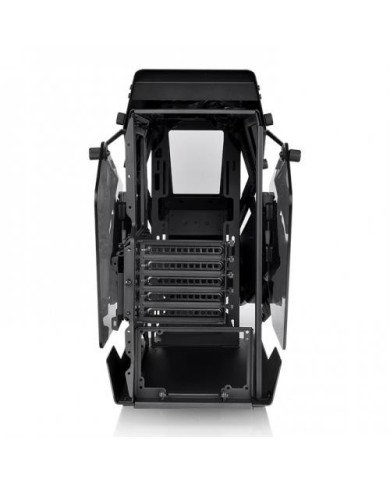 Gabinete Gamer Thermaltake AH T200, Micro-Case, Micro-ATX, Mini-ITX, Vidrio templado, Color negro