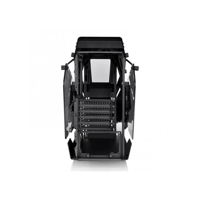 Gabinete Gamer Thermaltake AH T200, Micro-Case, Micro-ATX, Mini-ITX, Vidrio templado, Color negro
