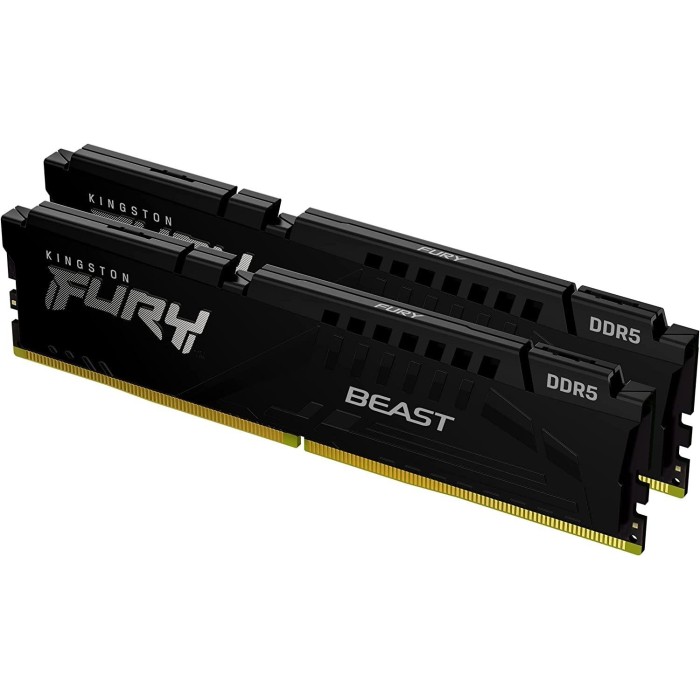 Kit de Memoria RAM Kingston Fury Beast de 32GB (16GB x2, DDR5, 5200Mhz, CL40, DIMM)