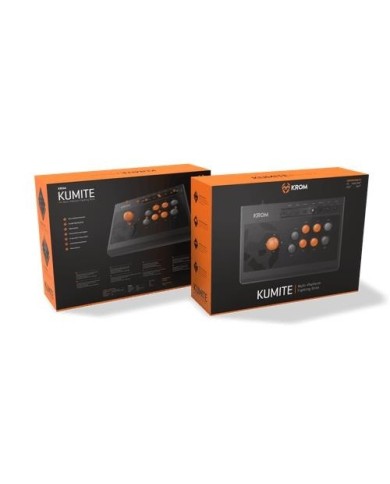 Control Stick Arcade Krom Kumite - JoyStick para juegos arcade y de lucha (101KR00003)