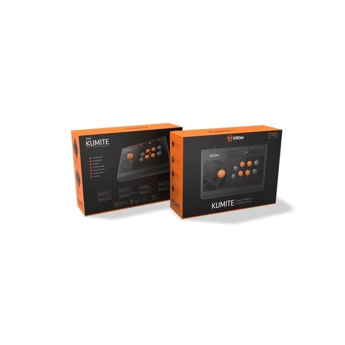Control Stick Arcade Krom Kumite - JoyStick para juegos arcade y de lucha (101KR00003)