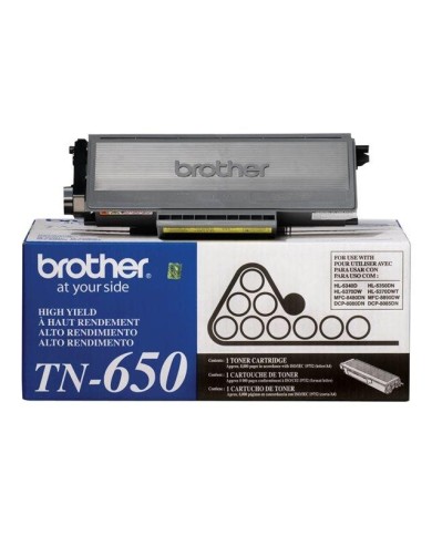 Cartucho de tóner Brother TN-650 Negro