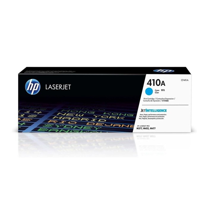 Cartucho de Tóner Hp Laserjet 410A Cian CF411A