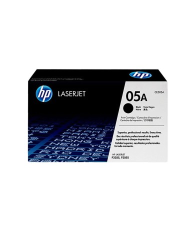 Cartucho de Tóner Hp Laserjet 05A Negro CE505A