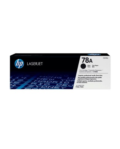 Cartucho de Tóner Hp Laserjet 78A Negro CE278AB