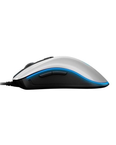 Mouse Gamer Ozone Neon M50 Blanco RGB 5000 DPI (117OZ00007)