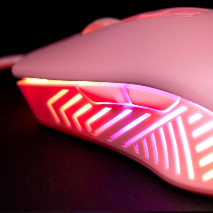 Kit Snake Gamer Najash Pinkker Mouse NJ330 + Mousepad NJ390