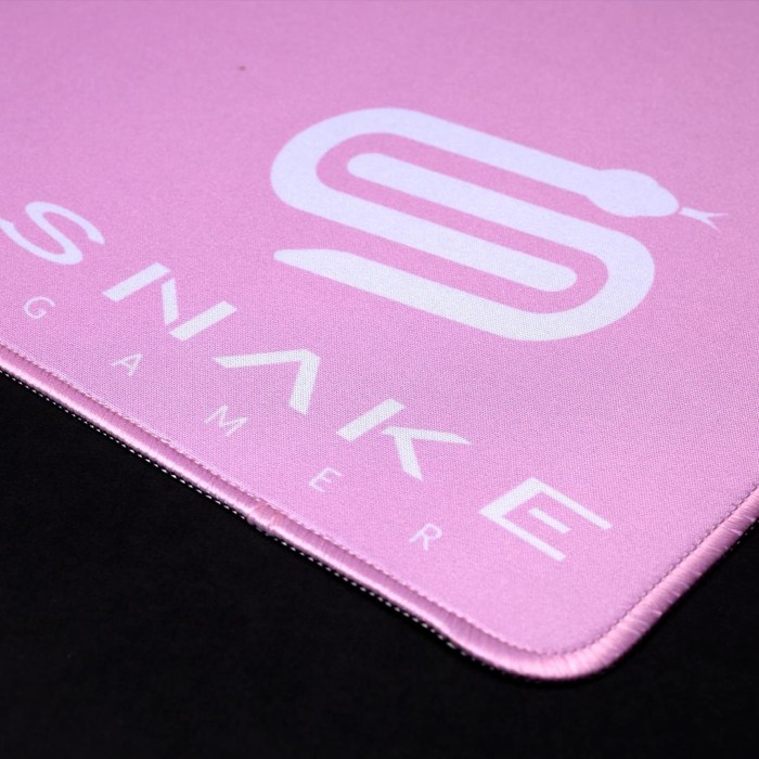 Kit Snake Gamer Najash Pinkker Mouse NJ330 + Mousepad NJ390