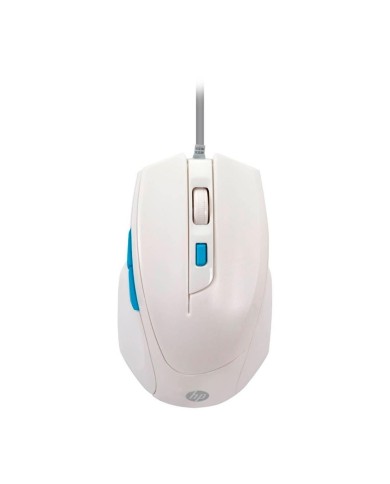 Mouse Gamer HP M150 USB 7QV28AA Blanco 1600 DPI