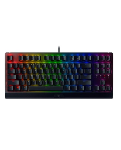 Teclado mecánico Razer BlackWidow V3 Tenkeyless Yellow Switches Español