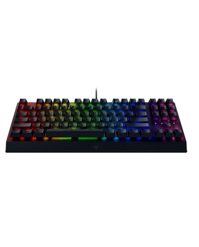 Teclado mecánico Razer BlackWidow V3 Tenkeyless Yellow Switches Español