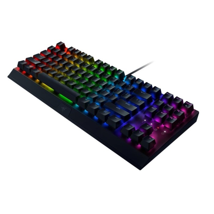 Teclado mecánico Razer BlackWidow V3 Tenkeyless Yellow Switches Español