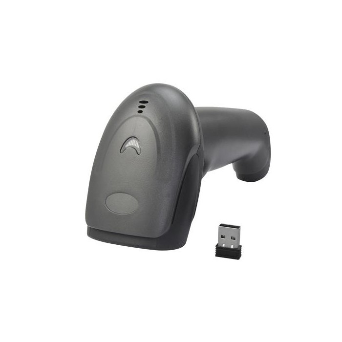 Lector de códigos de barras Barpos Well 9322B inalámbrico Bluetooth  USB/Mini Dongle