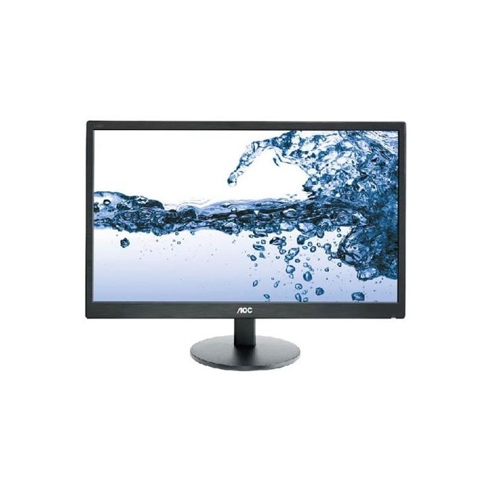 Monitor AOC 21.5" Wide 1920x1080, TN, 5ms, 60Hz, HDMI y VGA, VESA (E2270SWHN)