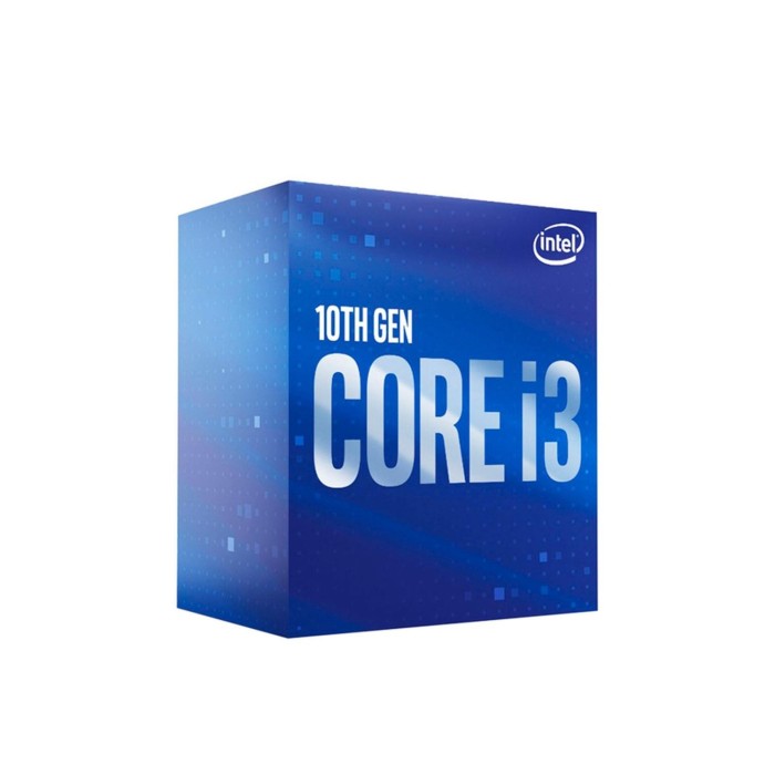 Procesador Intel Core i3-10100F 3.6GHZ LGA 1200, Sin Graficos (BX8070110100F)