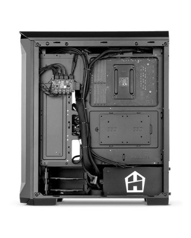Gabinete gamer Nox Hummer Quantum ARGB - Vidrio templado ATX, Micro ATX e ITX (115NX00007)