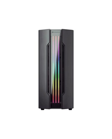 Gabinete Cougar Gemini S Iron Grey - Vidrio templado Mini ITX / Micro ATX / ATX (385BMBP.0001)