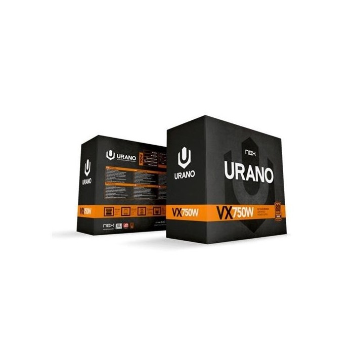 Fuente de poder Nox Urano VX 750W Bronze (115FP00004)